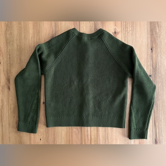 Sezane Isaure Cardigan Perfect Green - Size M - Picture 6 of 15